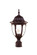 Suffolk One Light Post Mount in Burled Walnut (106|5067BW)