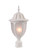 Suffolk One Light Post Mount in Textured White (106|5067TW/FR)