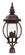 Chateau Four Light Post Mount in Matte Black (106|5157BK)