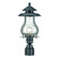 Blue Ridge One Light Post Mount in Matte Black (106|8207BK)