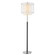 Roosevelt One Light Floor Lamp in Espresso/ Brushed Nickel (106|BF7164)