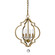 Peyton Four Light Chandelier in Raw Brass (106|IN11017RB)