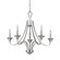 Michelle Five Light Chandelier in Satin Nickel (106|IN11255SN)