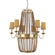 Anastasia Six Light Chandelier in Antique Gold Leaf (106|IN11405AGL)