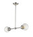 Portsmith Two Light Island Pendant in Polished Nickel (106|IN21224PN)