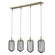 Reece Four Light Island Pendant in Aged Brass (106|IN31502AB)