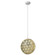 Tholos One Light Pendant in White (106|TP30120WH)