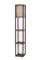 Wright Floor Lamp in Walnut Wood Veneer On Mdf (262|3138-15)