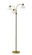Presley Three Light Floor Lamp in Shiny Gold (262|3566-04)