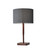 Ellis Table Lamp in Walnut Rubber Wood (262|4092-15)