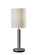 Hollywood Table Lamp in Brushed Steel (262|4173-22)