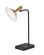 Lucas LED Desk Lamp in Black W. Antique Brass (262|4262-01)