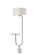 Sloan Two Light Floor Lamp in White Marble (262|5426-22)