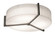 Apex LED Flush Mount in Linen White/Espresso (162|APF1214LAJUDES-LW)