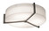 Apex LED Flush Mount in Linen White/Espresso (162|APF1932LAJUDES-LW)