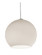 Cleo One Light Pendant in White (162|CLEP13WH)