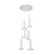 Luna LED Pendant in White (162|LNAP99L30D1WHRND6)