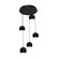Roxy Five Light Pendant in Black (162|RXYP08BKRND5)