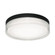 Tribeca LED Flush Mount in Black (162|TRBF12LAJD1BK)