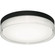 Tribeca LED Flush Mount in Black (162|TRBF15LAJD1BK)