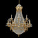 Marseille 25 Light Chandelier in Antique Brass (238|020451-003-FR001)