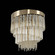 Espirali Six Light Convertible Pendant - Semi Flush Mount in Brushed Champagne Gold (238|029850-038-FR001)