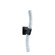 Athena LED Wall Bracket in Matte Black W/ Polished Nickel (238|034820-051-FR001)