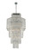 Livelli 25 Light Foyer Pendant in Polished Chrome (238|036551-010-FR001)