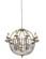 Pendolo 15 Light Chandelier in Brushed Champagne Gold (238|037772-038-FR001)