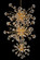 Constellation 50 Light Pendant in Gold (238|11639-018-FR001)
