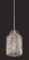 Milieu Mini Pendant One Light Mini Pendant in Chrome (238|11763-010-FR1JT)