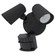 Fora Security Security Light in Black (303|FL2-3CCT-BK)
