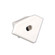 Extrusion End Cap in White (303|PE-AA45-FEED)