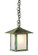 Evergreen One Light Pendant in Verdigris Patina (37|EH-7EF-VP)