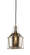 Fifth Avenue One Light Pendant in Chrome (78|AC10290CH)