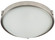 Boise One Light Flush Mount in Brushed Nickel (78|AC2310BN)