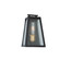 Charleston One Light Outdoor Wall Mount in Black, Vintage Gold (78|AC8106BK)