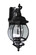 Classico Four Light Outdoor Wall Mount in Black (78|AC8491BK)