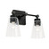 Rory Two Light Vanity in Matte Black (65|121821MB-432)