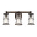 Beaufort Three Light Vanity in Nordic Grey (65|127431NG)