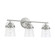 Madison Three Light Vanity in Brushed Nickel (65|147031BN-534)