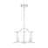 Cameron Four Light Flush and Semi-Flush in Brushed Nickel (65|239541BN)
