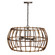 Sanibel Four Light Pendant in Blazed Rattan and Nordic Grey (65|335742BY)