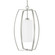 Folsom One Light Foyer Pendant in Brushed Nickel (65|515912BN-343)