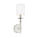 Abbie One Light Wall Sconce in Polished Nickel (65|642611PN-701) Abbie One Light Wall Sconce in Polished Nickel (65|642611PN-701)