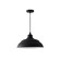 RLM One Light Outdoor Hanging Lantern in Black (65|936312BK)
