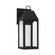 Burton One Light Outdoor Wall Lantern in Black (65|946311BK-GL)