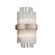 Chime Two Light Wall Sconce in Silver Leaf Polished Stainless (68|204-12)