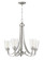 Grace Five Light Chandelier in Brushed Polished Nickel (46|41925-BNK-CS)