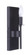 Larrson One Light Wall Sconce in Flat Black (46|54361-FB)